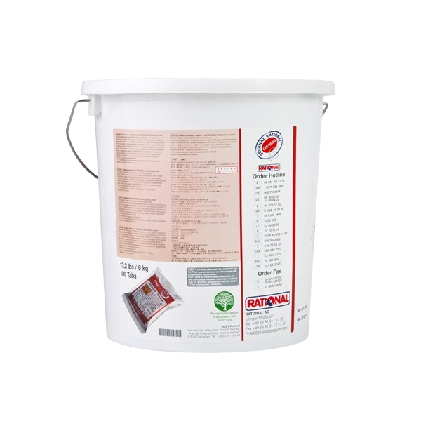 Rational - Reiniger-Tabs für Lüfterrad, 100 Stück Eimer Rational - Reiniger-Tabs für Lüfterrad, 100 Stück Eimer