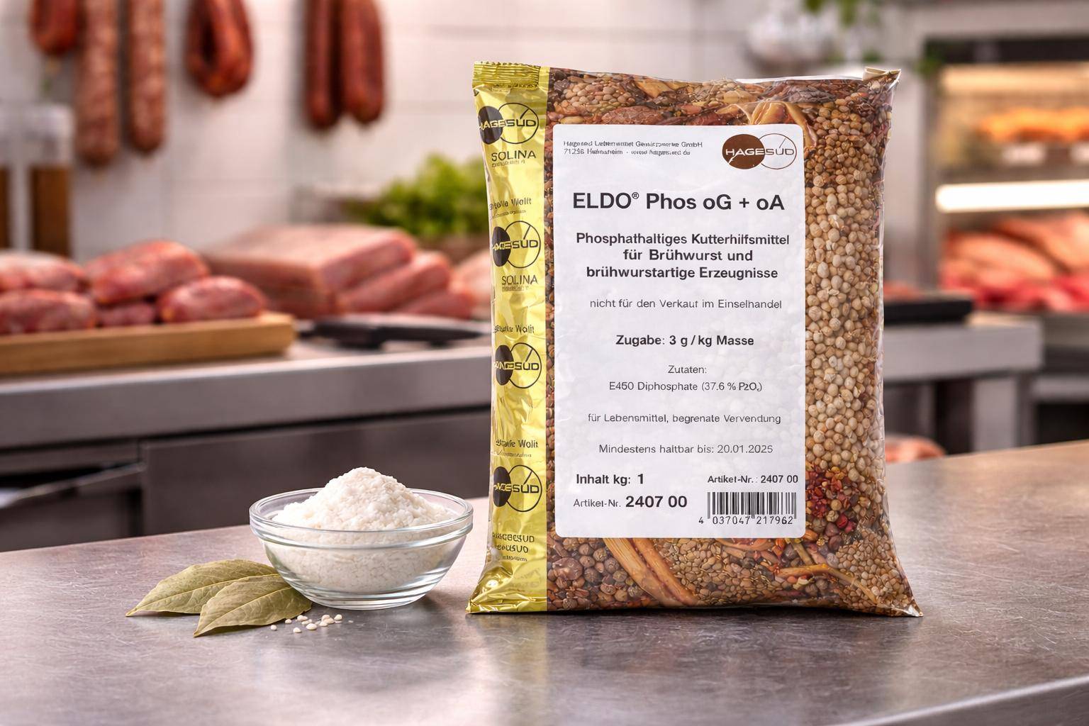 Hagesüd - ELDO Phos (Brätfibrisol), 1 kg Beutel