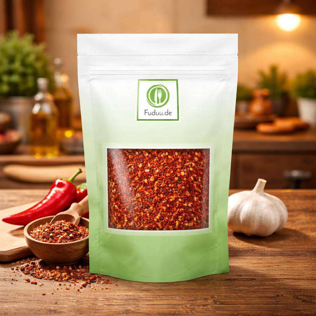 Chillies geschrotet ohne Kerne