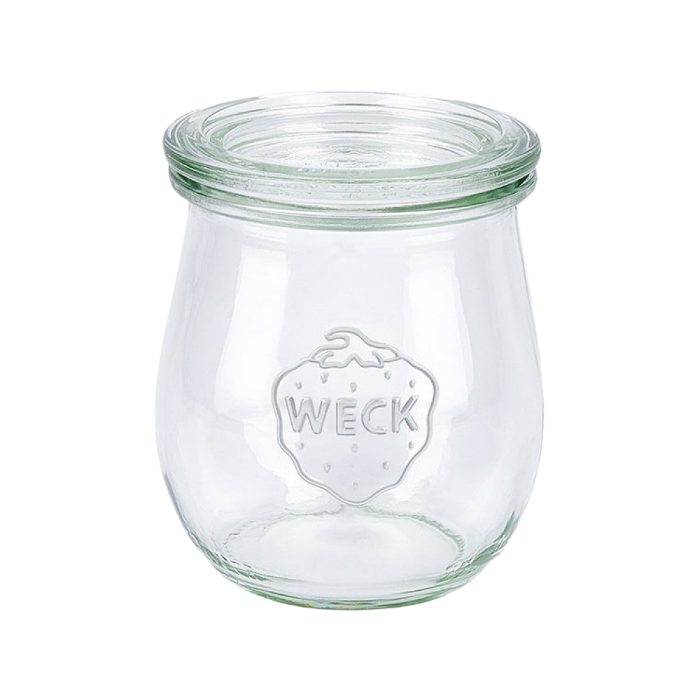 Weck - Mini-Tulpenglas mit Deckel, 220 ml, 762, 12 Stück Weck - Mini-Tulpenglas mit Deckel, 220 ml, 762, 12 Stück