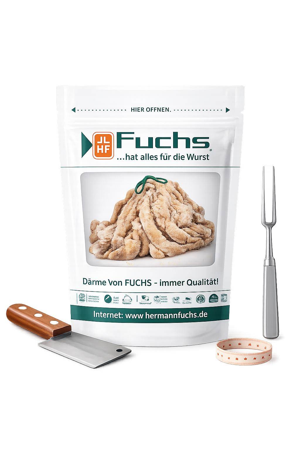 Fuchs - Schweinekrausen, 10 Meter