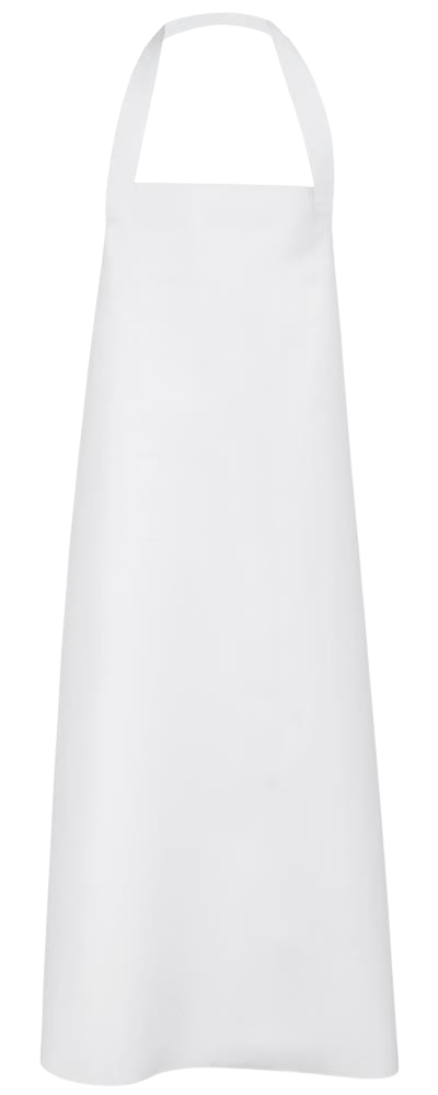 Best4Food - "Bären PU" Folienschürze, mit praktischen Gummiverschluss,weiß,  Größe: 130 cm