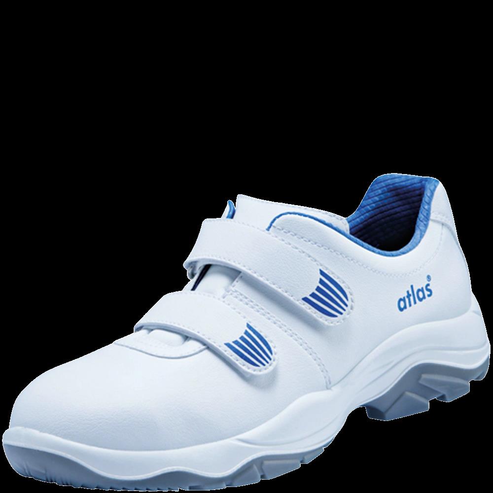 Atlas - Arbeits-Sicherheits-Schuh "CL 400", weiß, flach, Größe 44 Atlas - Arbeits-Sicherheits-Schuh "CL 400", weiß, flach, Größe 44