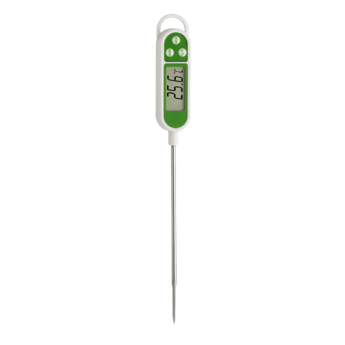 TFA - Digitales Einstichthermometer, grün-weiß