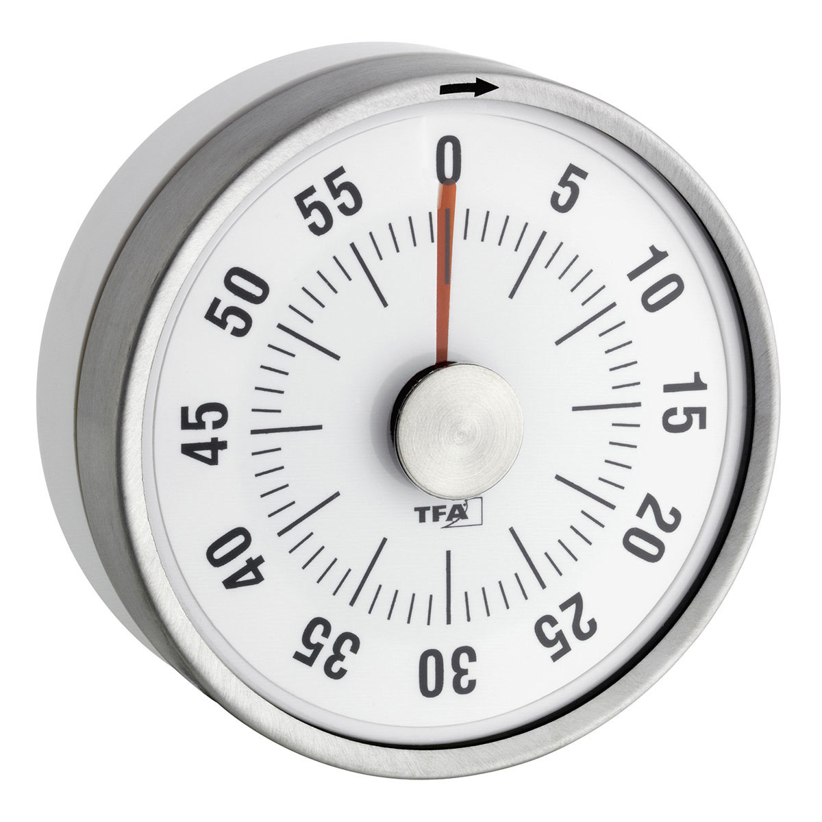TFA - Analoger Küchen-Timer, silber TFA - Analoger Küchen-Timer, silber