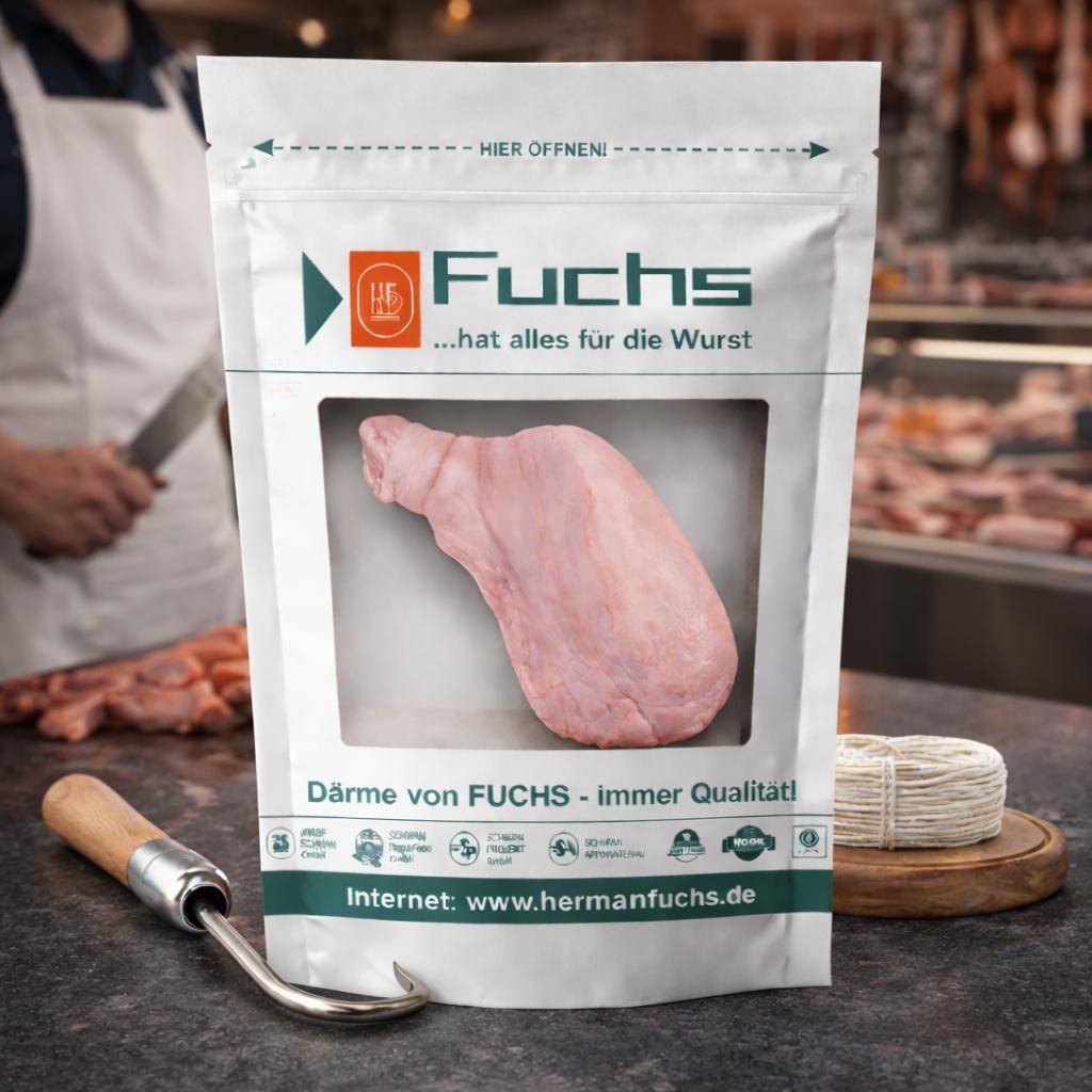 Fuchs - Schweineblasen, gereinigt und gesalzen, 5 Stück