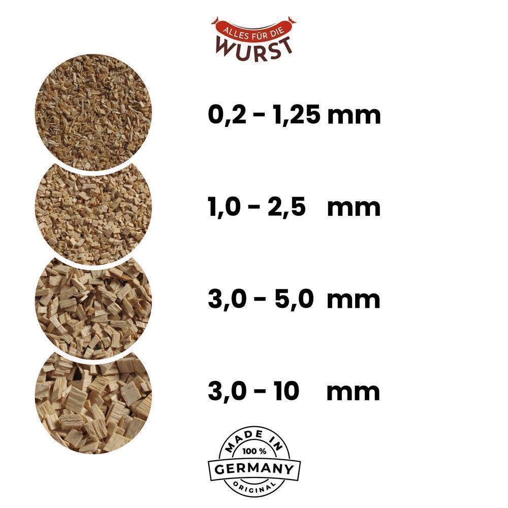 Alles für die Wurst - Räuchermehl Buche 20/160, grob, 15 kg Sack