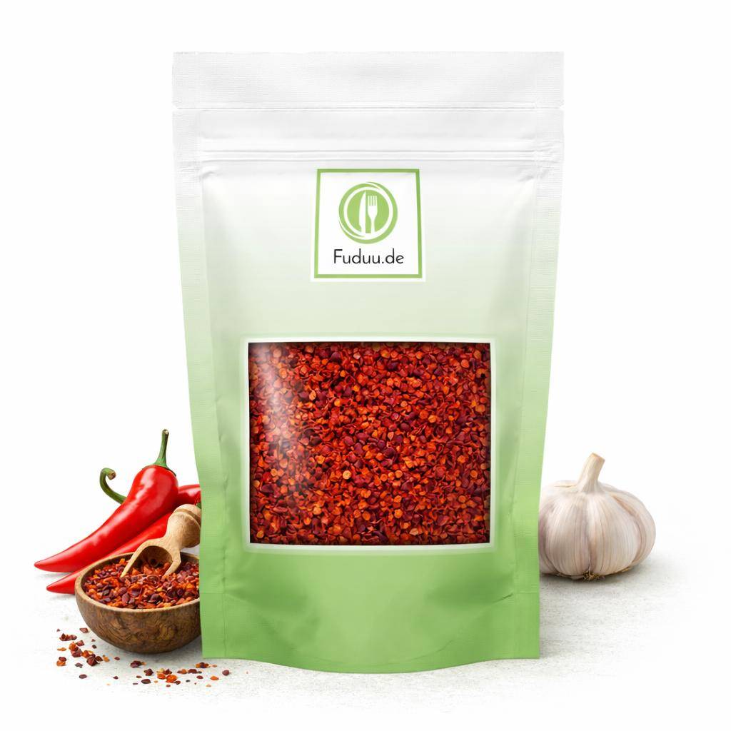 Chillies geschrotet ohne Kerne