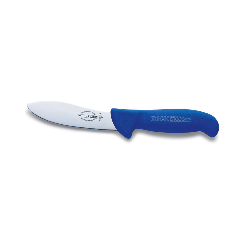 F. DICK - ErgoGrip Schafabhäutemesser, 13 cm, blau, 8226013 F. DICK - ErgoGrip Schafabhäutemesser, 13 cm, blau, 8226013