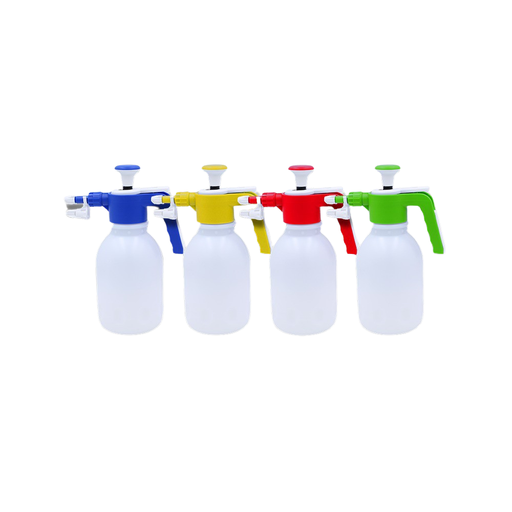 Fuduu.de - Drucksprayer mit farbigem Sprühkopf, 1,6 l Flasche Fuduu.de - Drucksprayer mit farbigem Sprühkopf, 1,6 l Flasche