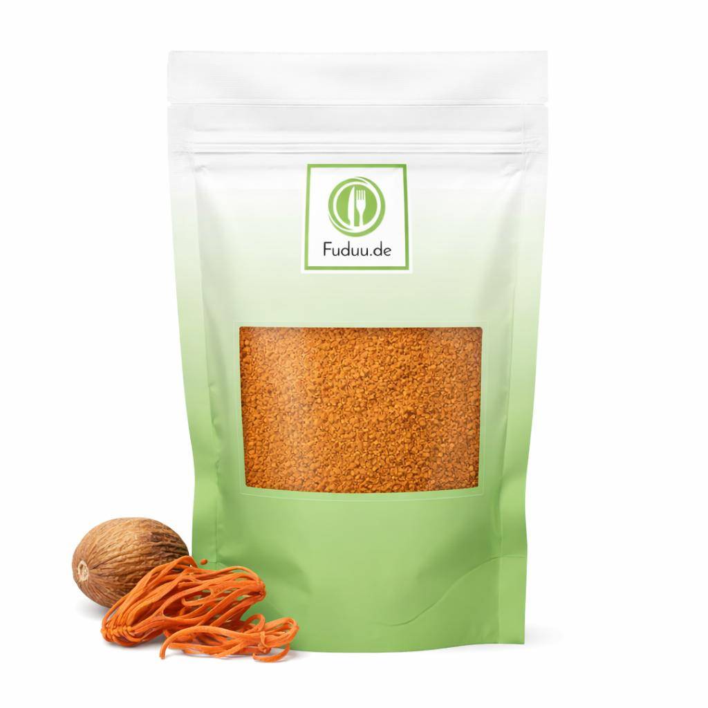 Macisblüte gemahlen