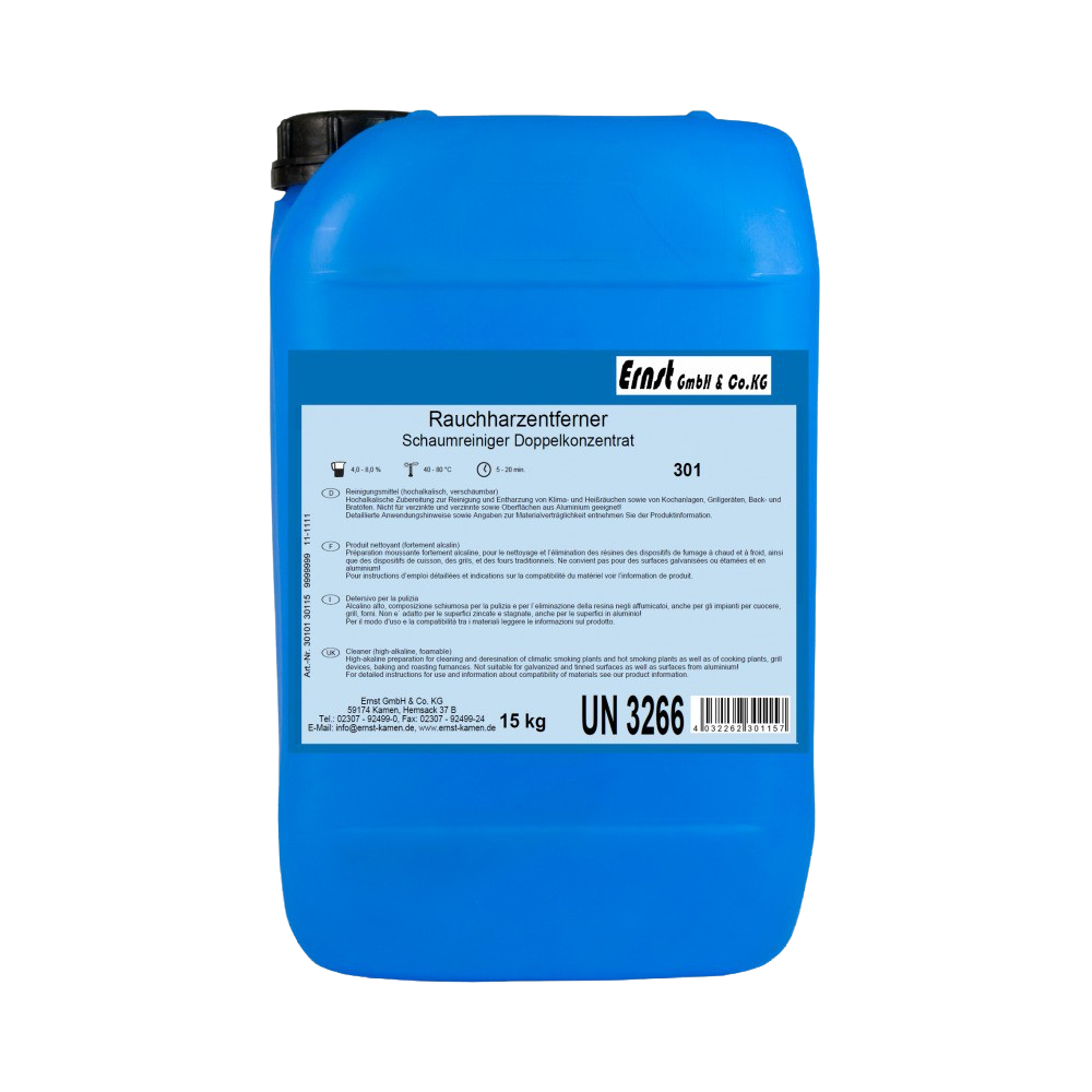 Ernst - Rauchharzentferner, 301, 15 kg Kanister im Eimer Ernst - Rauchharzentferner, 301, 15 kg Kanister im Eimer