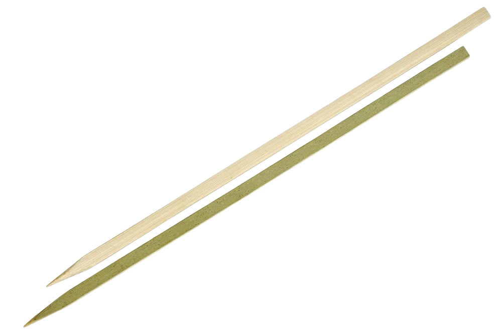 Best4Food - Flachspieße aus Bambus, 250mm, 25 Stück