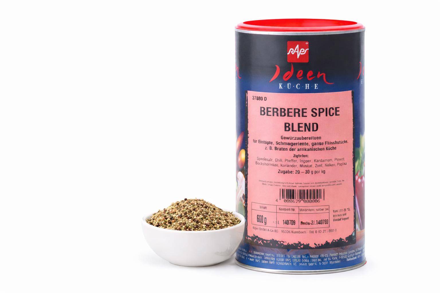 Raps - Berbere Spice Mix, 600 g Dose