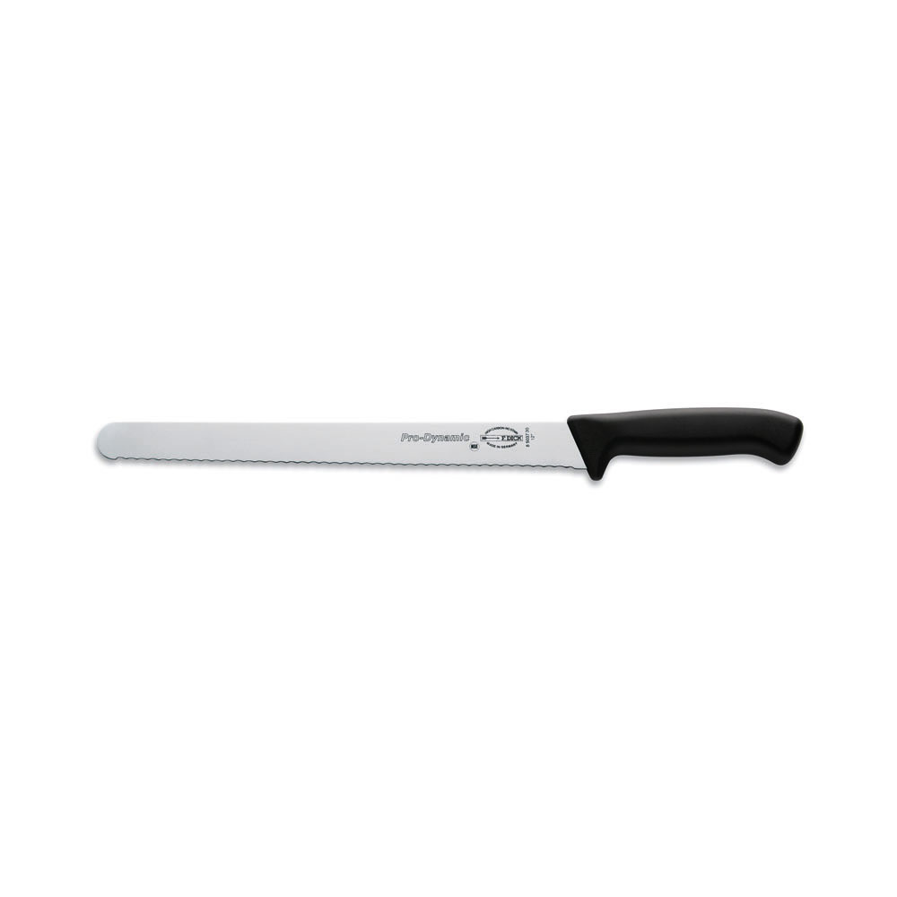 F. DICK - ProDynamic Aufschnittmesser, Wellenschliff, 30 cm, schwarz, 8503730 F. DICK - ProDynamic Aufschnittmesser, Wellenschliff, 30 cm, schwarz, 8503730