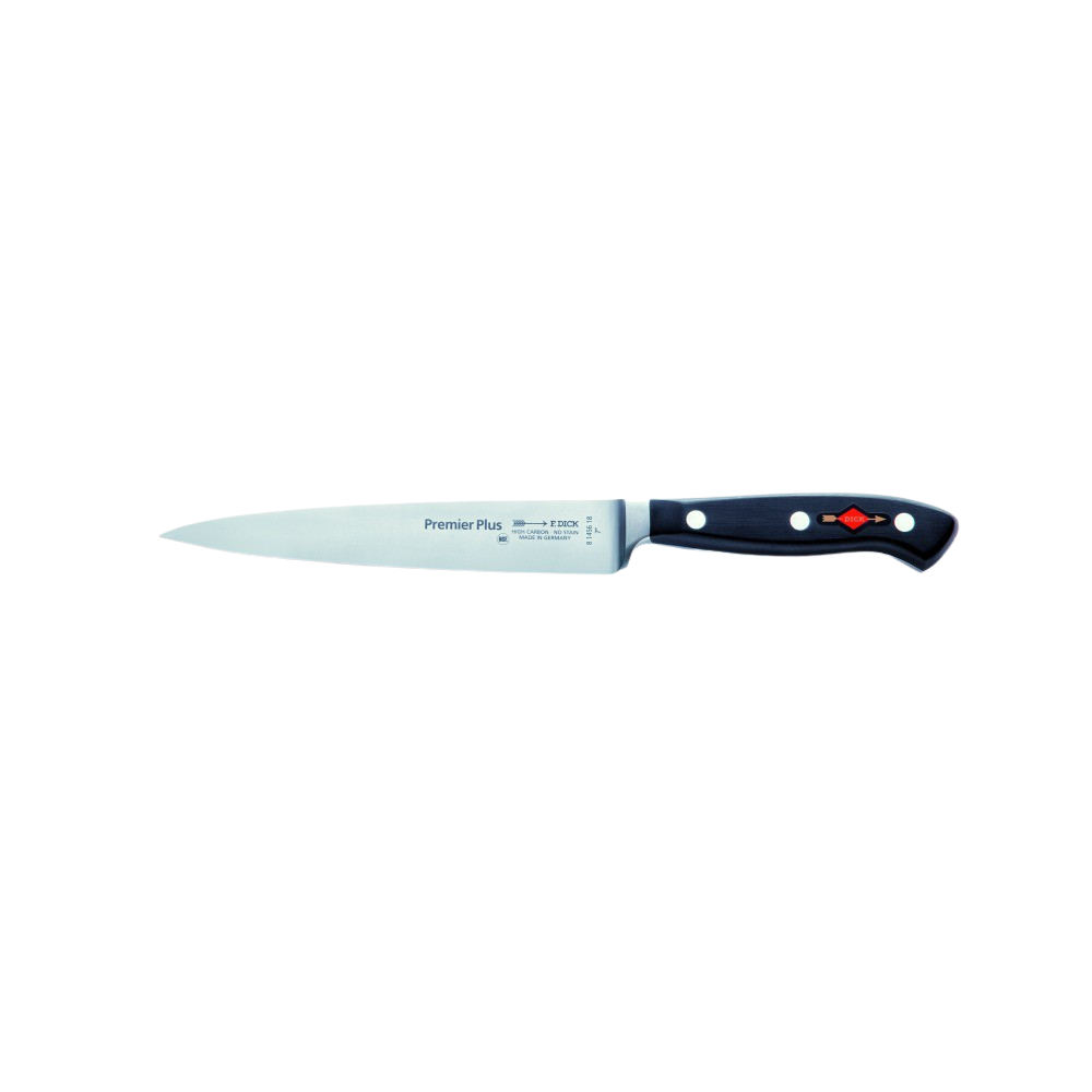 F. DICK - Premier Plus Tranchiermesser, 18 cm, schwarz, 8145618