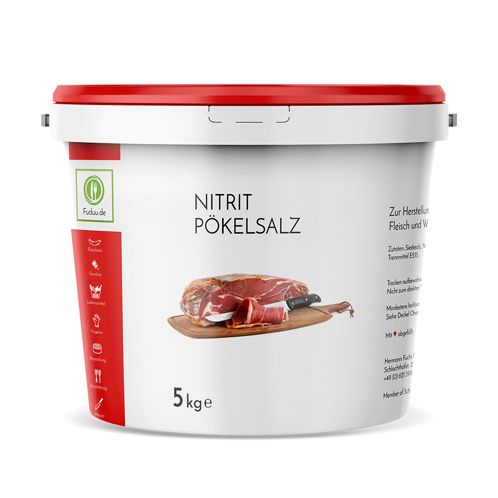 Nitritsalz / Pökelsalz, 5 kg Eimer