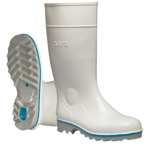 Nora Multi-Ralf - Sicherheitsstiefel, weiß, mit Stahlkappe, Größe: 44 (EU)