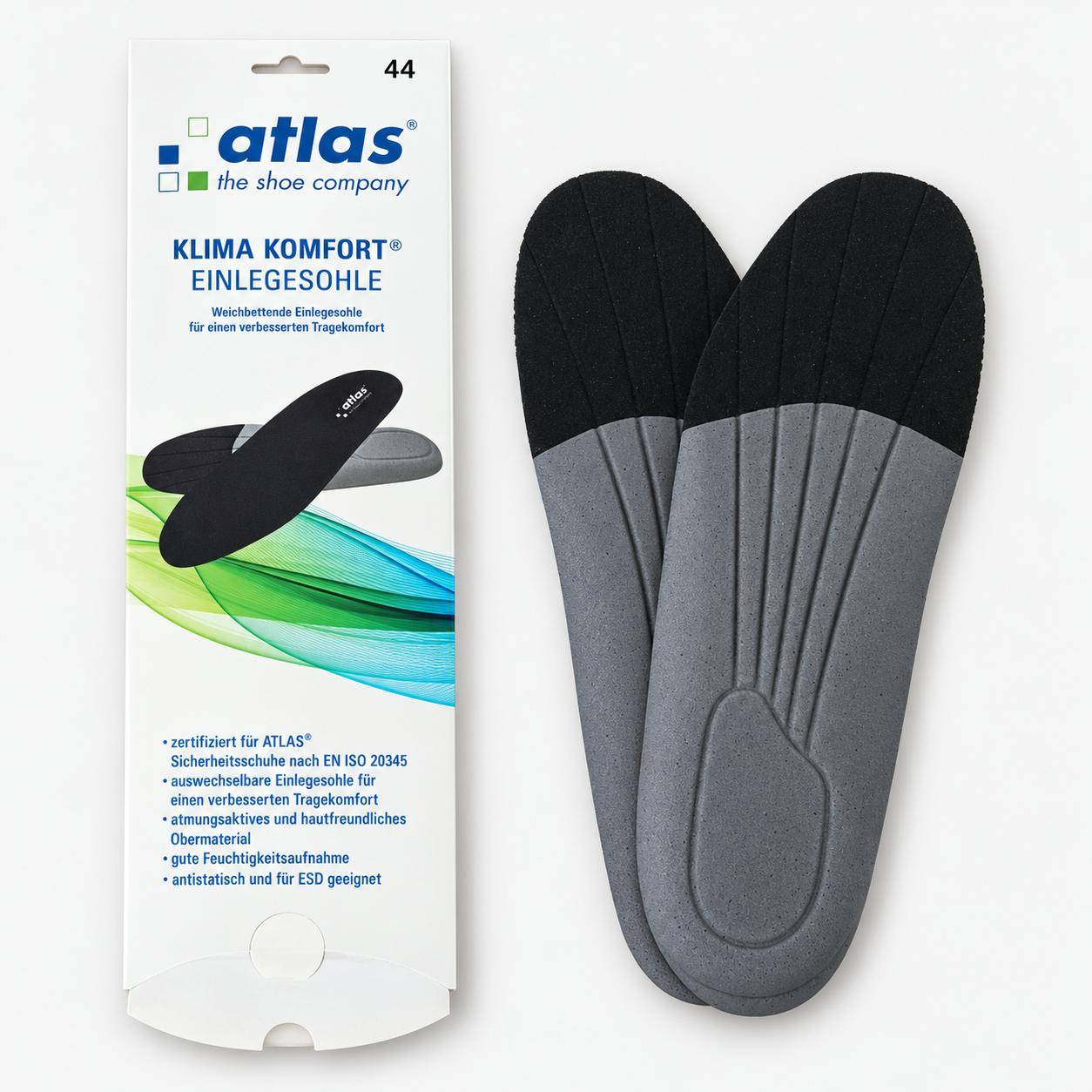 Atlas - Klima Komfort Einlegesohlen, 1 Paar 37