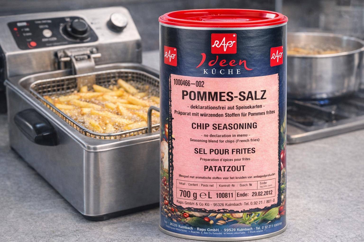 Raps - Pommes Salz, 700 g Dose