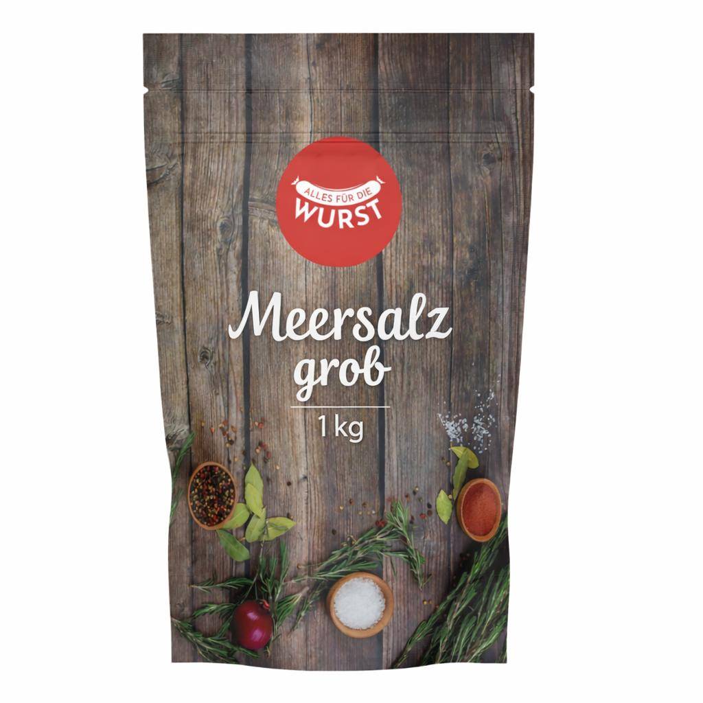 Meersalz, grob, 1 kg Beutel