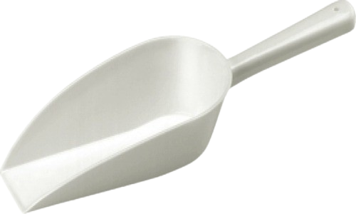 Fuduu.de - Gewürzschaufeln, Kunststoff, weiß, 155 mm, 125 ml