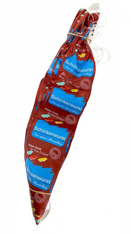 Walsroder - F plus braun, Hausdruck "Schinkenwurst", Kaliber 60/50 mm, 1 Bund