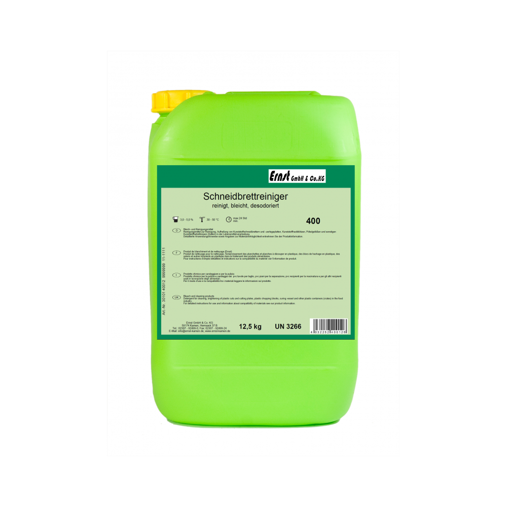 Ernst - Schneidebrettreiniger, 400, 12,5 kg Kanister im Eimer Ernst - Schneidebrettreiniger, 400, 12,5 kg Kanister im Eimer
