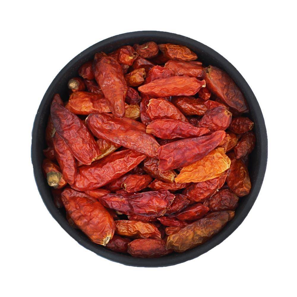 Chillies ganz, 250 g Beutel