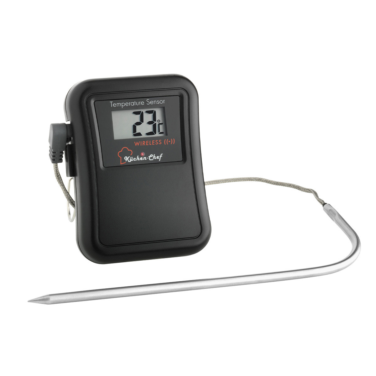 TFA - Funk-Grill-Bratenthermometer, schwarz
