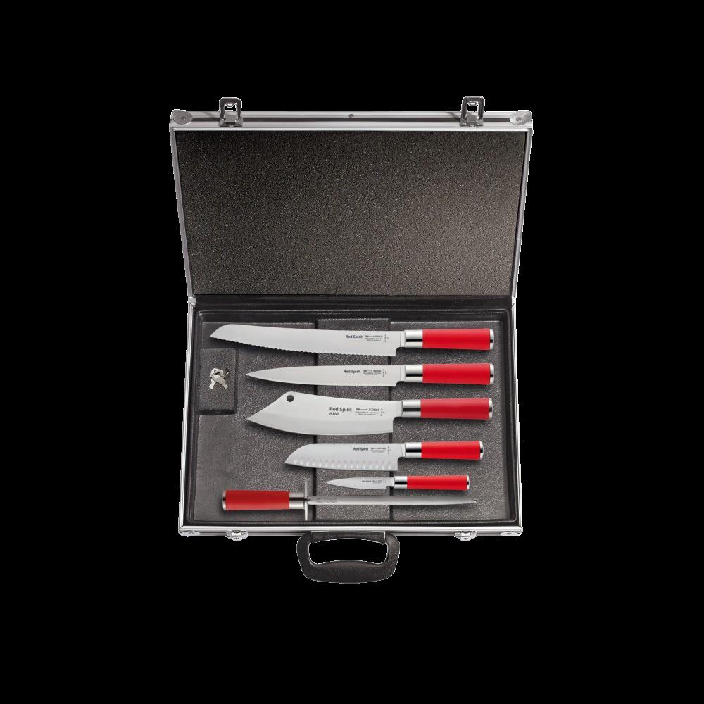 F. DICK - Red Spirit Magnetkoffer, 6 teilig, 8117300
