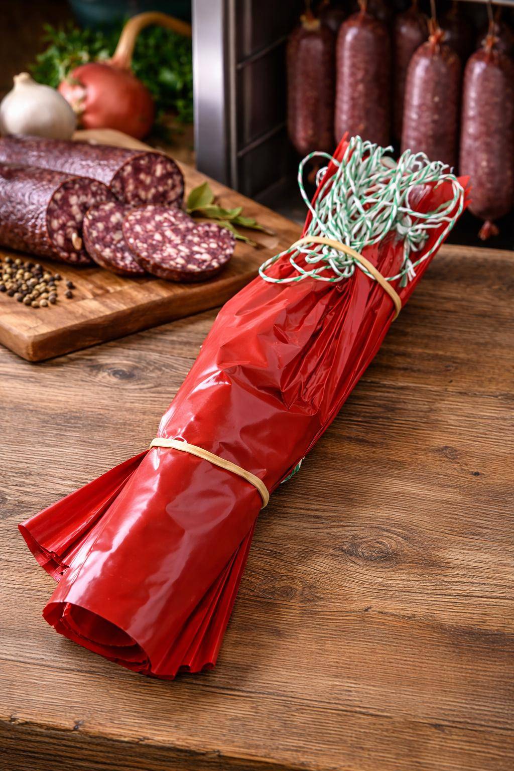 Nalo - Cellulose, Kaliber 45/25 cm, rauchbraun, 1 Bund