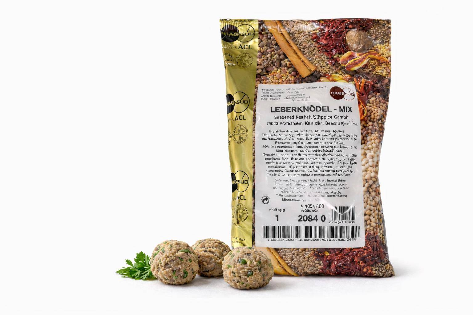 Hagesüd - Leberknödel-Mix, 1 kg Beutel