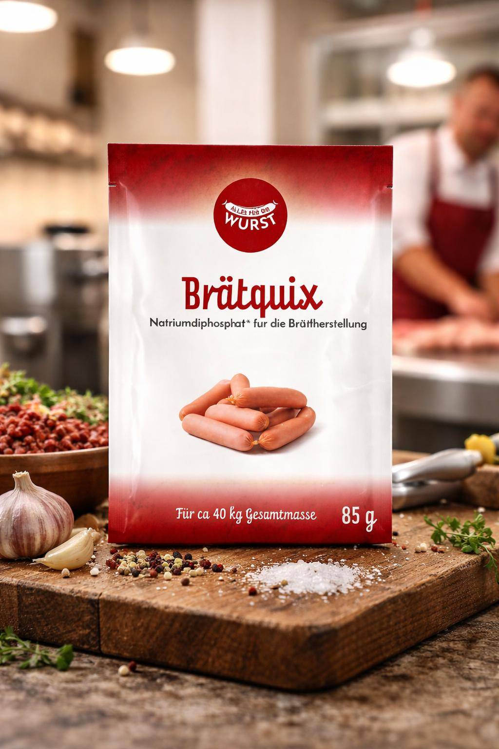 Alles für die Wurst - Brätquix, 85 g Beutel