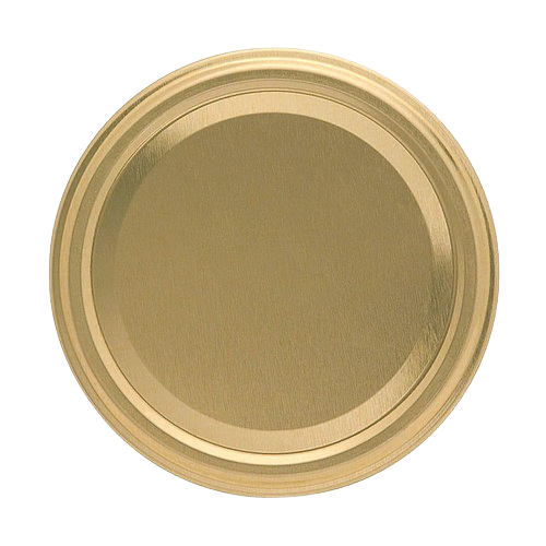 Fuduu.de - Gläserdeckel, 82 mm, gold, 1 Stück