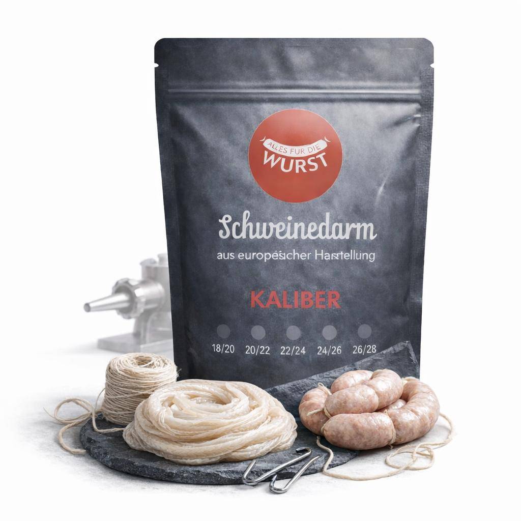 Alles für die Wurst - Schweinedarm, 28 | 30 mm, 18 Meter