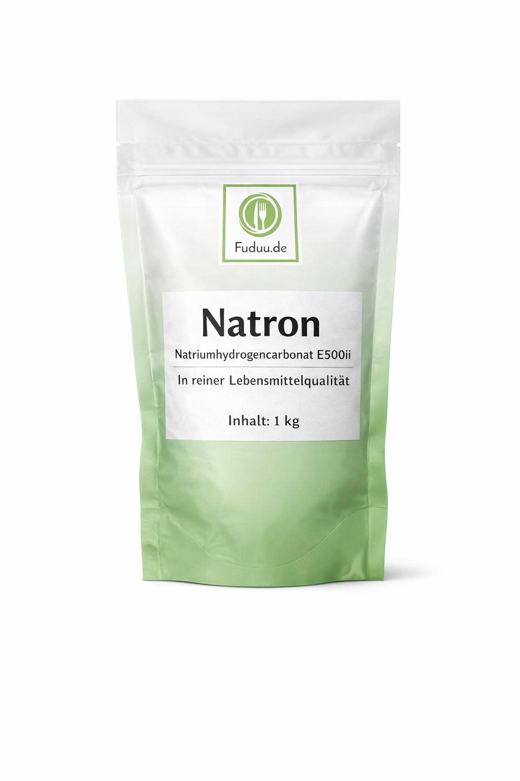 Fuduu.de - Natron Pulver E500 ii Natriumhydrogencarbonat, 1kg Beutel