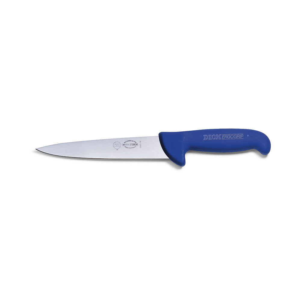 F. DICK - ErgoGrip Stechmesser, 18 cm, blau, 8200618 F. DICK - ErgoGrip Stechmesser, 18 cm, blau, 8200618