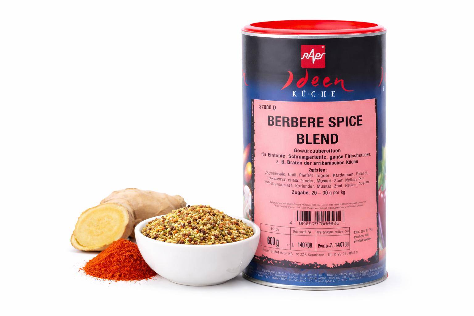 Raps - Berbere Spice Mix, 600 g Dose