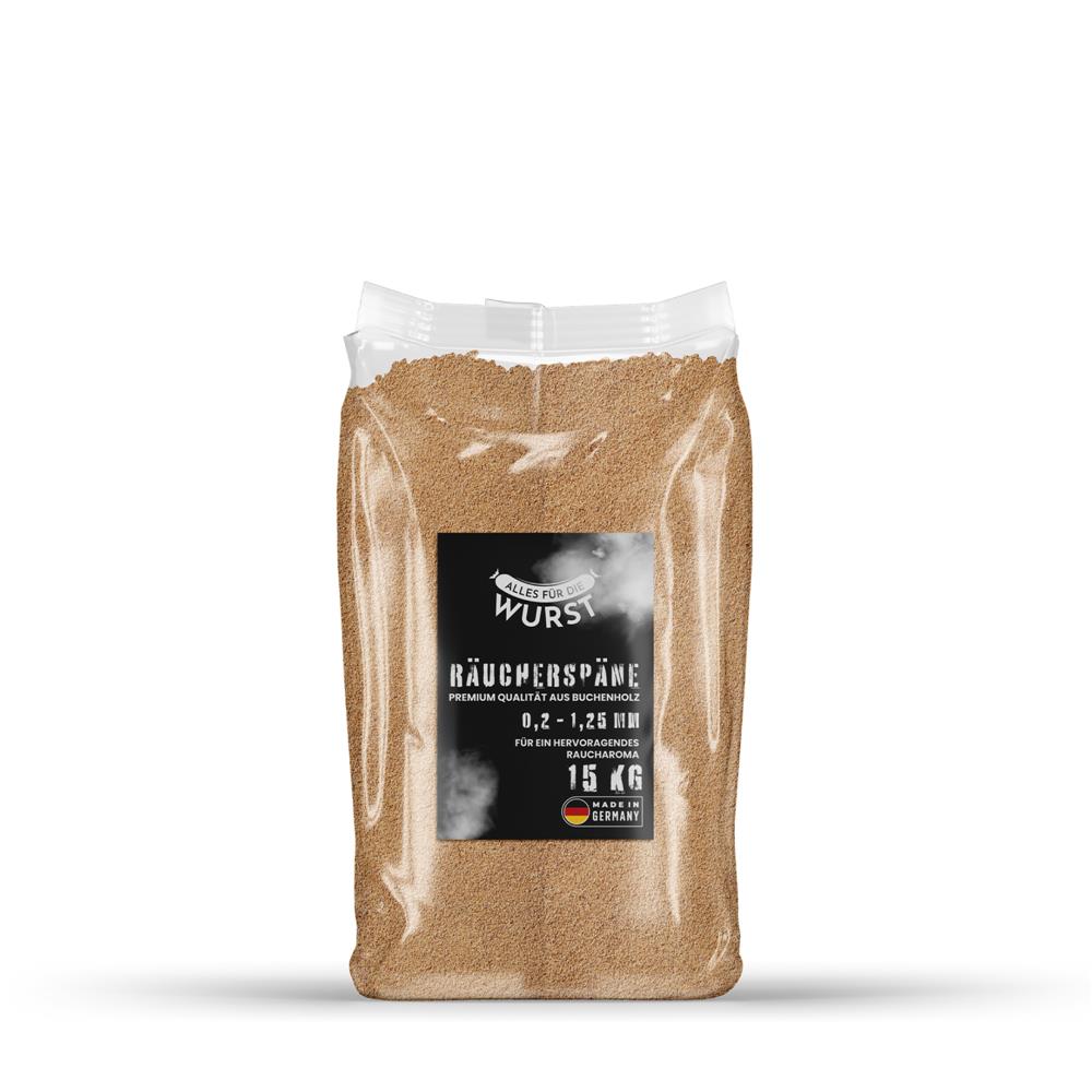 Alles für die Wurst - Räuchermehl Buche 5/10, fein, 15 kg Sack