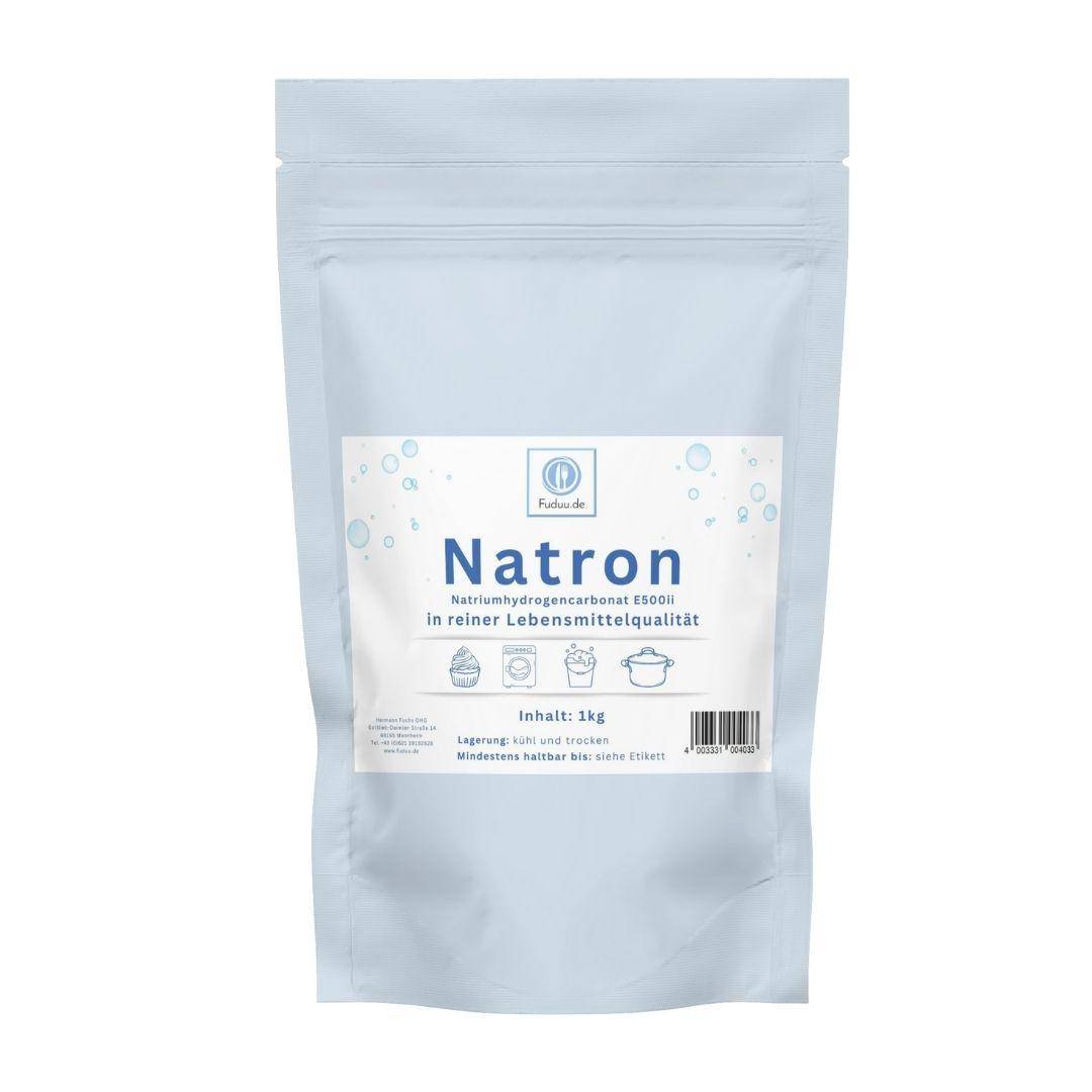 Fuduu.de - Natron Pulver E500 ii Natriumhydrogencarbonat, 1kg Beutel