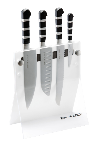 F. DICK - 1905 Messerblock "4 Knives", 4-tlg., weiß, 81972000-05 F. DICK - 1905 Messerblock "4 Knives", 4-tlg., weiß, 81972000-05