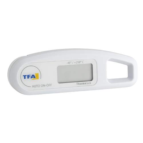 TFA - Digitales Einstichthermometer THERMO JACK, weiß