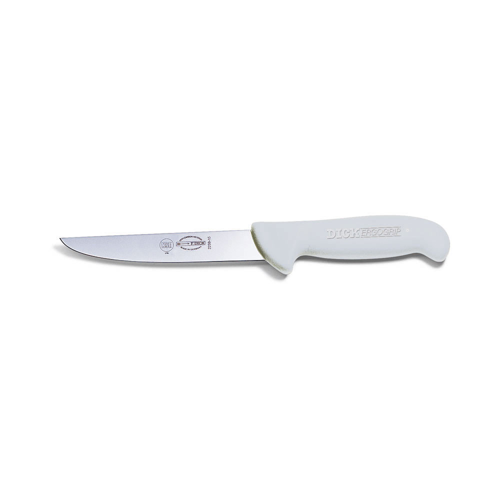 F. DICK - ErgoGrip Ausbeinmesser, breit, 15 cm, weiß, 8225915-05