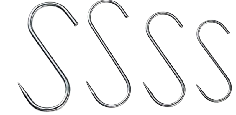 Fuduu.de - Fleischer Haken, 200 mm, 10 Stück Fuduu.de - Fleischer Haken, 200 mm, 10 Stück