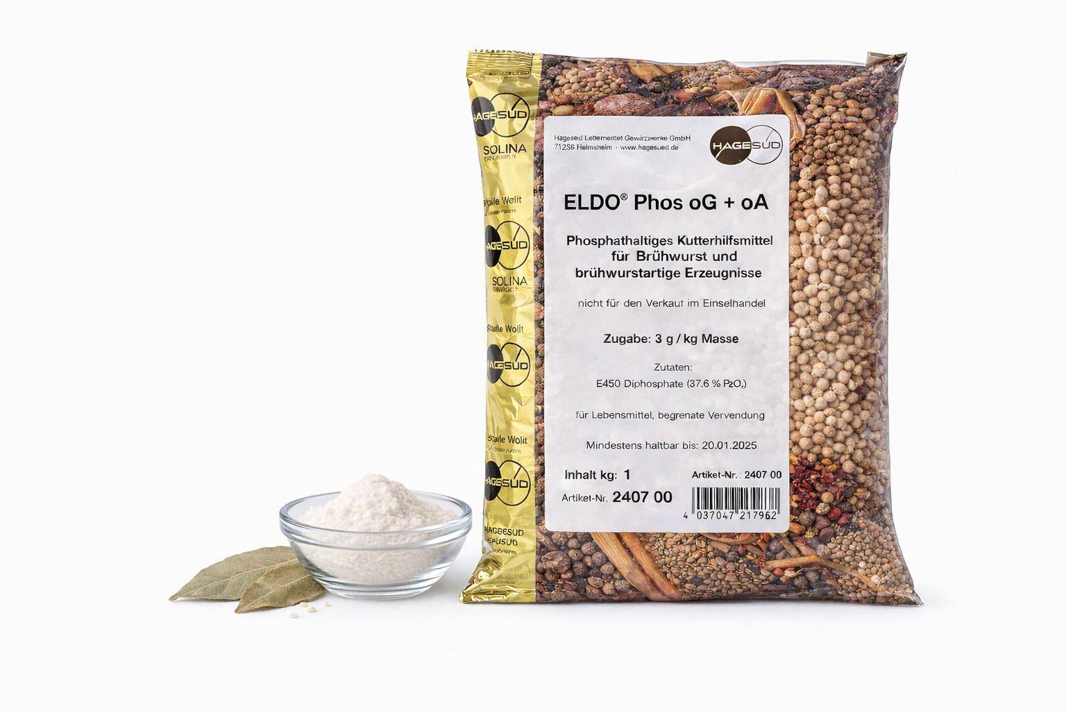 Hagesüd - ELDO Phos (Brätfibrisol), 1 kg Beutel