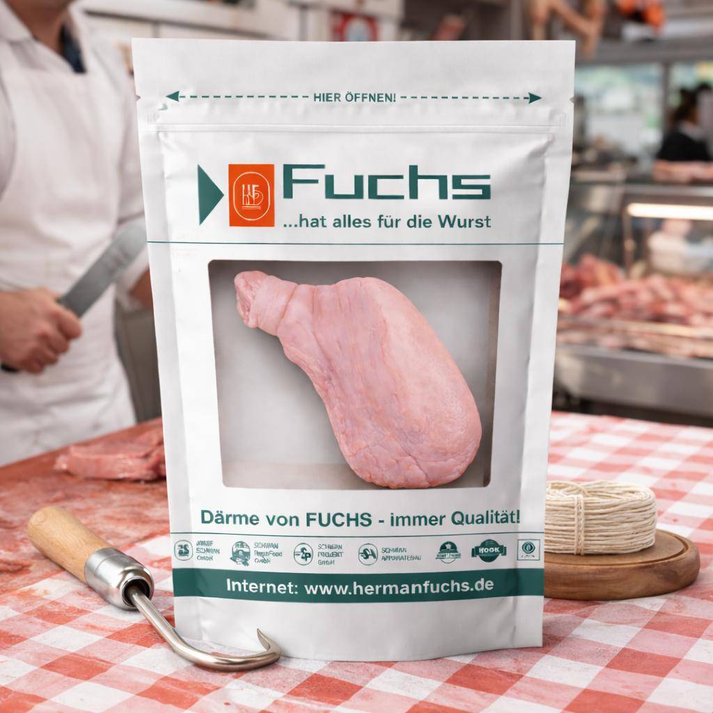 Fuchs - Schweineblasen, gereinigt und gesalzen, 5 Stück