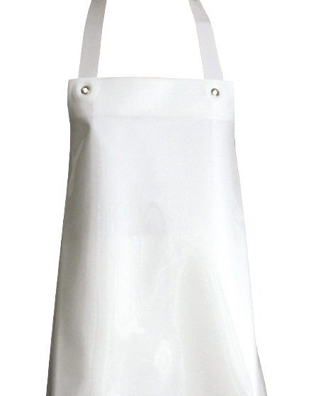 Schlachthausschürzen "Primus", genäht, 125 cm, weiß
