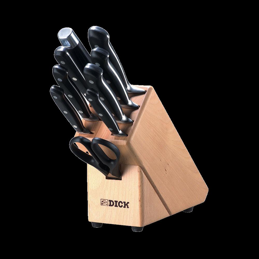 F. DICK - Premier Plus Messerblock Holz, 9-tlg., 8807000 F. DICK - Premier Plus Messerblock Holz, 9-tlg., 8807000