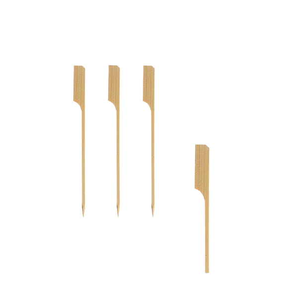 Papstar - Fingerfood, "Deko-Picker" aus Bambus, 15 cm, 250 Stück